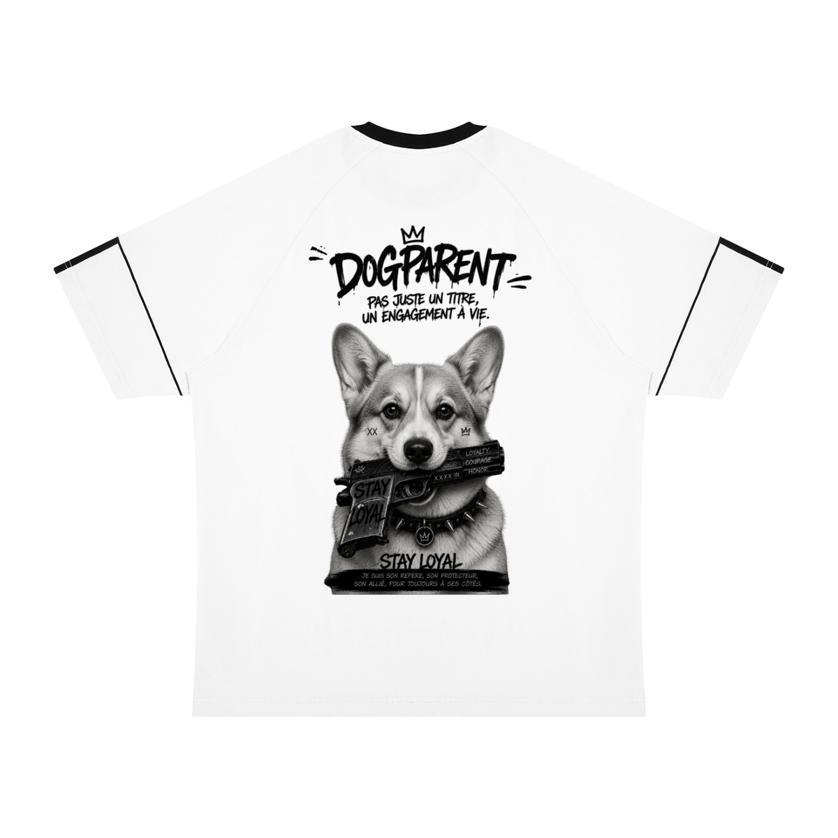 GUN Corgi - T-shirt Raglan