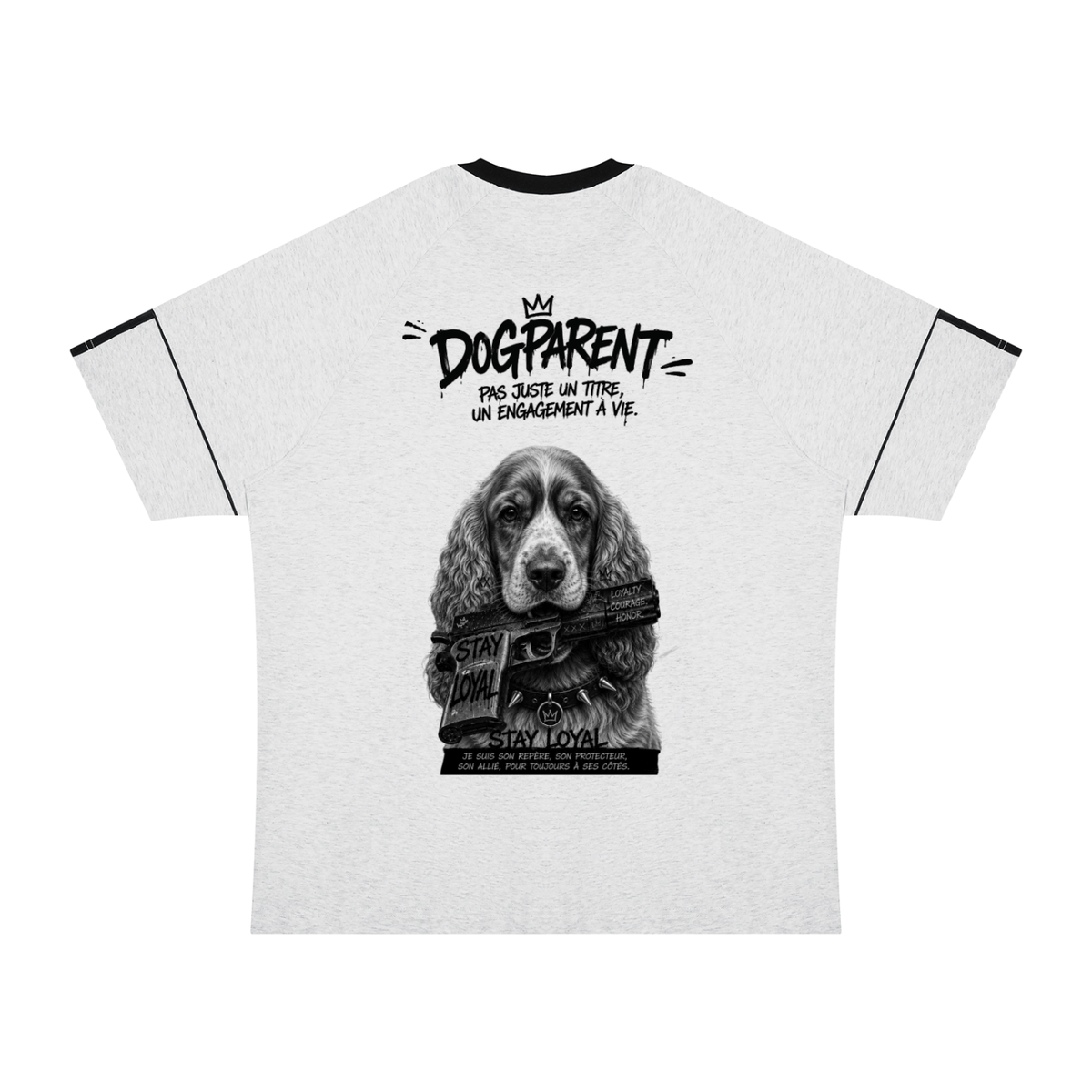 GUN Cocker - Raglan T-shirt