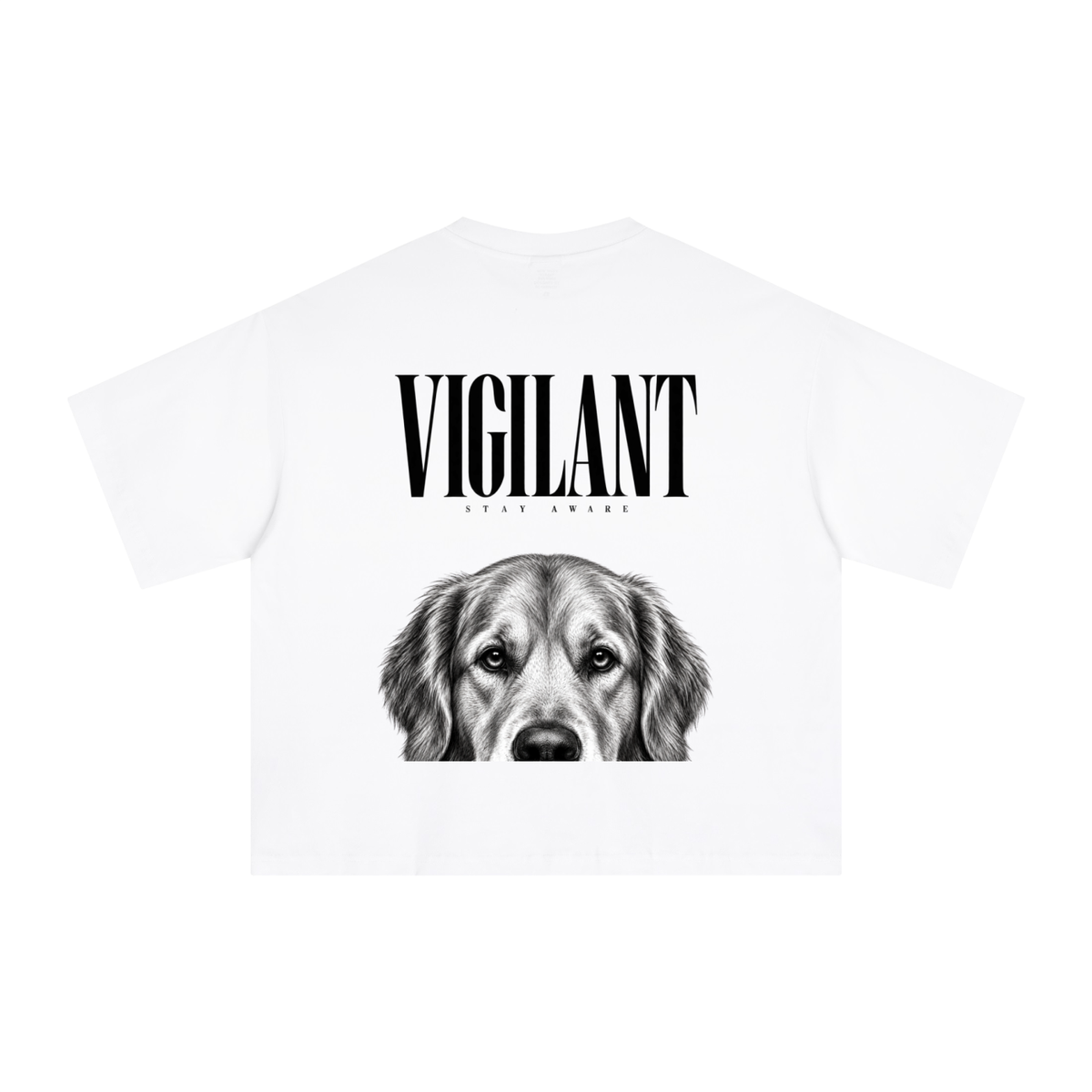 VIGILANT - Golden Retriever T-Shirt Essential Sorona