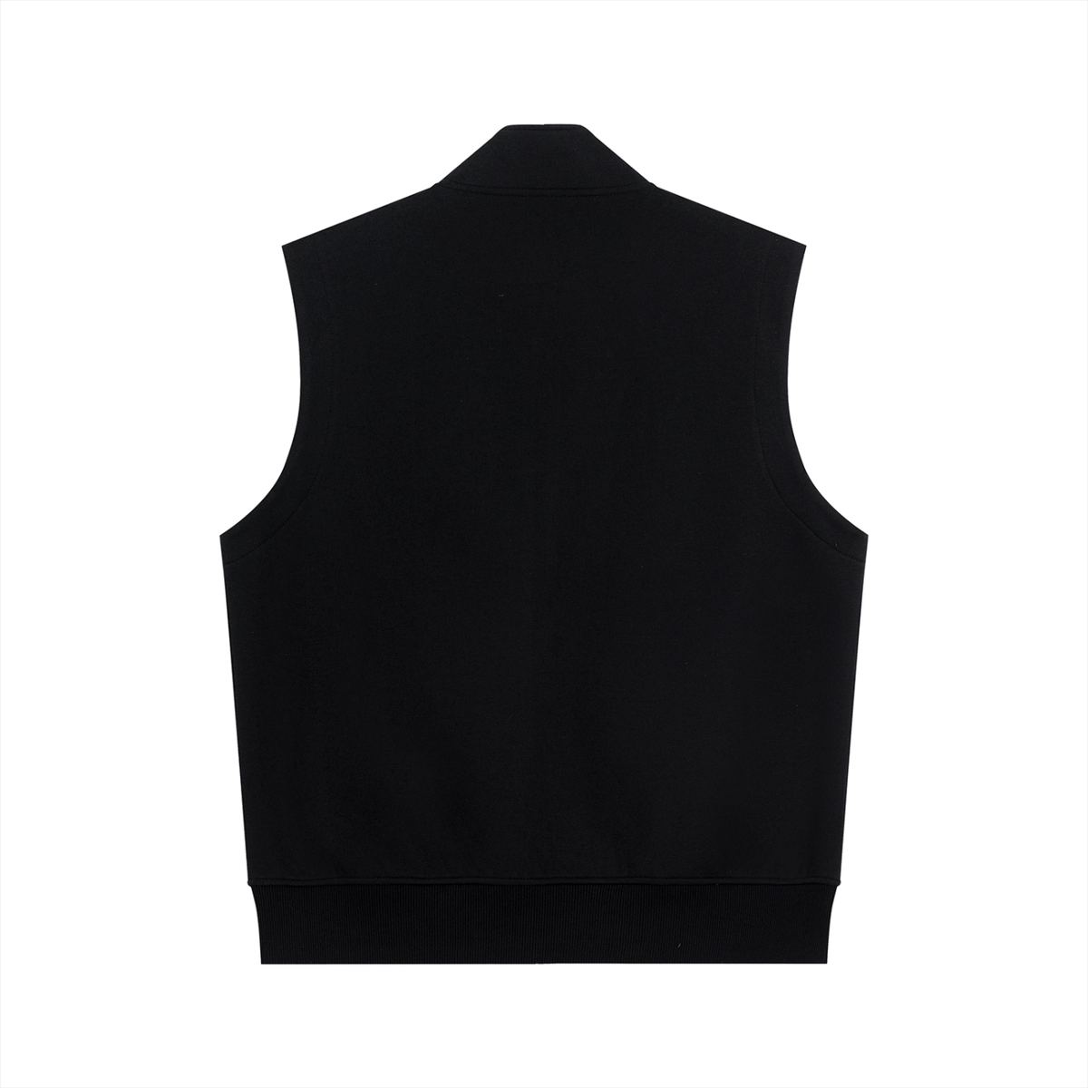 Thick Sleeveless Vest Black - WILDTOUCH