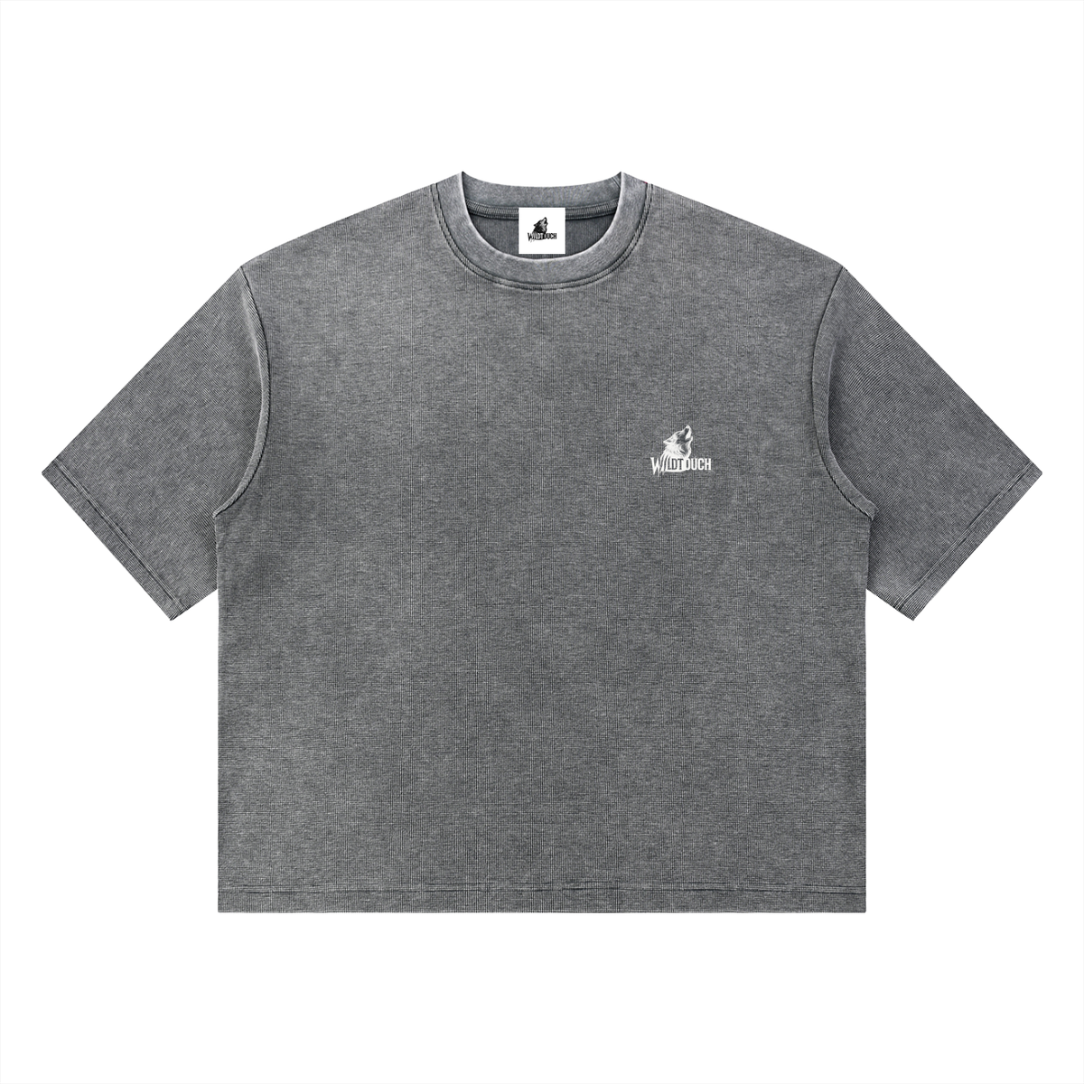 FAMILY White Swiss Shepherd - Waffle Boxy T-Shirt