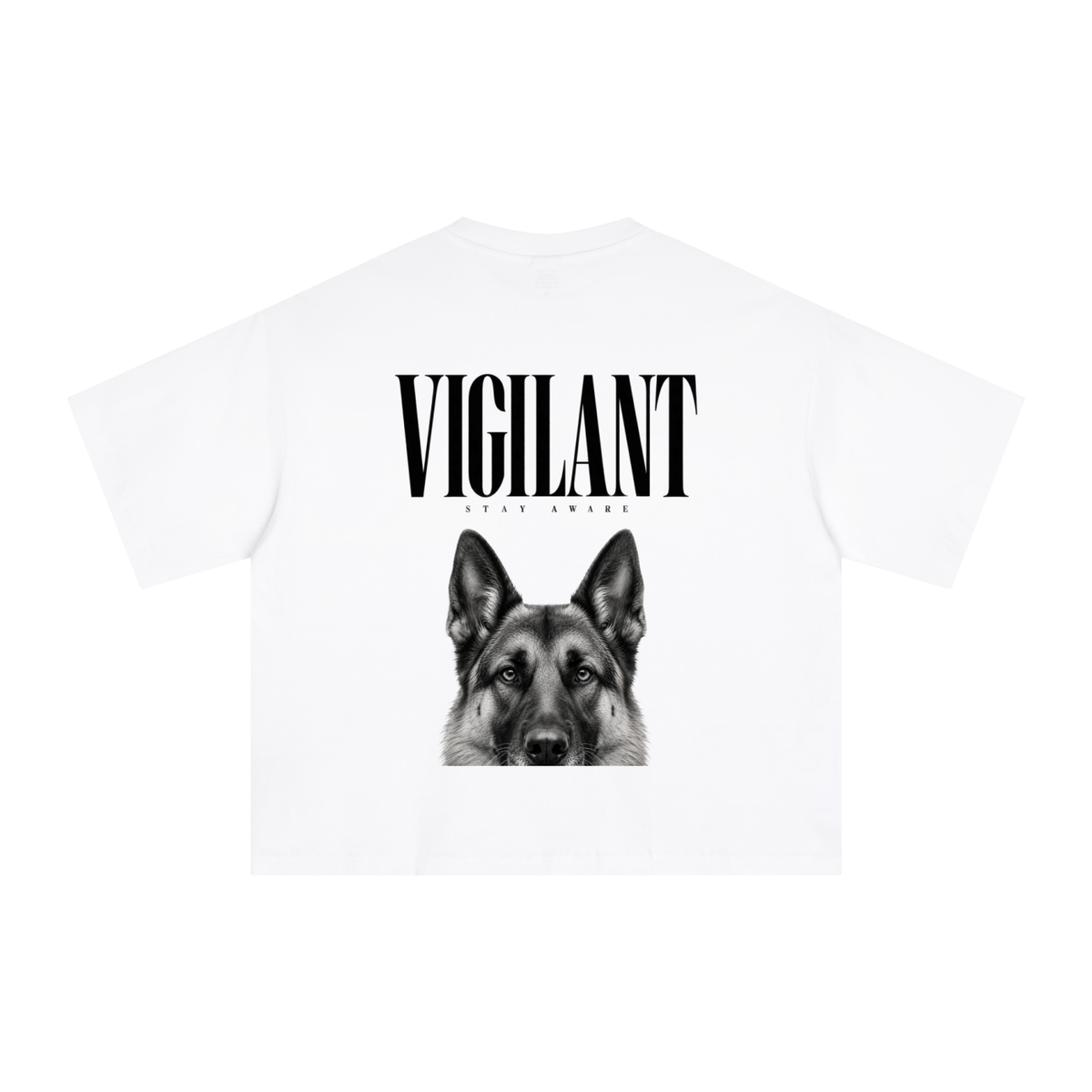 VIGILANT - German shepherd T-Shirt Essential Sorona