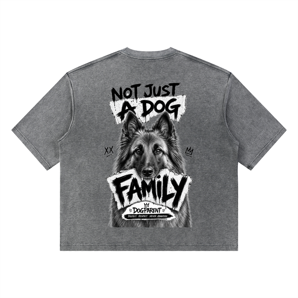 FAMILY Tervueren - Waffle Boxy T-Shirt