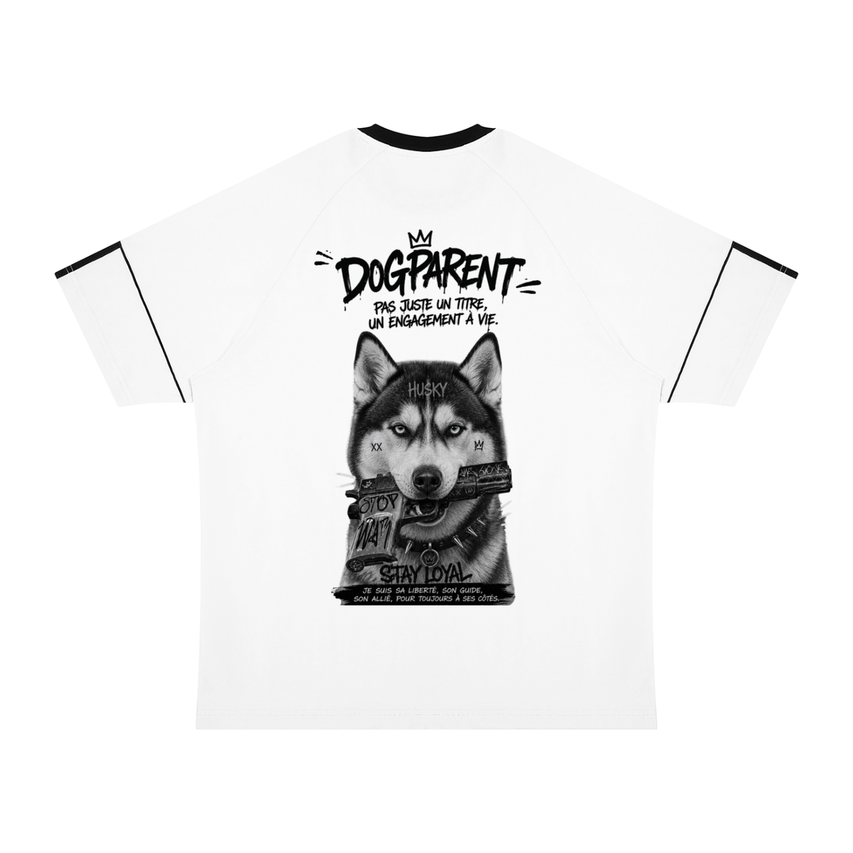 GUN Husky - Raglan T-shirt