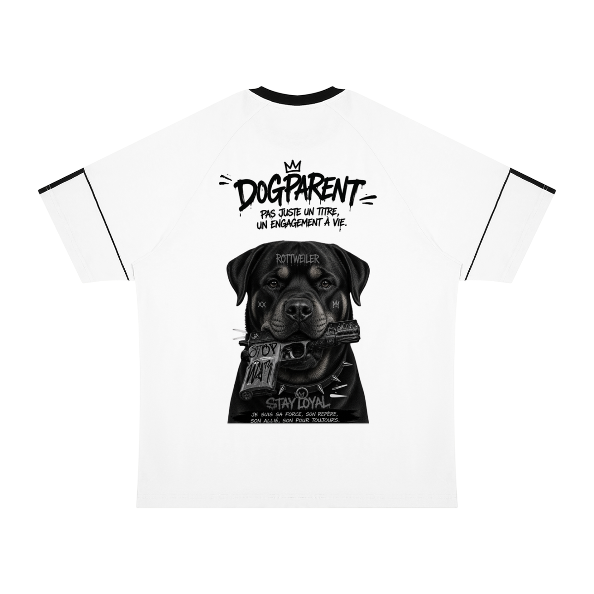 GUN Rottweiler - Raglan T-shirt